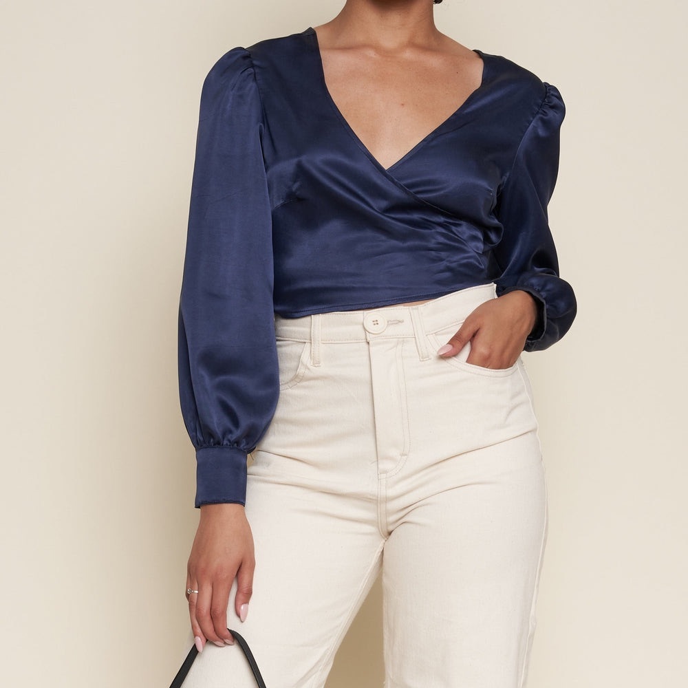 NWT Whimsy + Row Lauren Reversible Tencel Crop Top